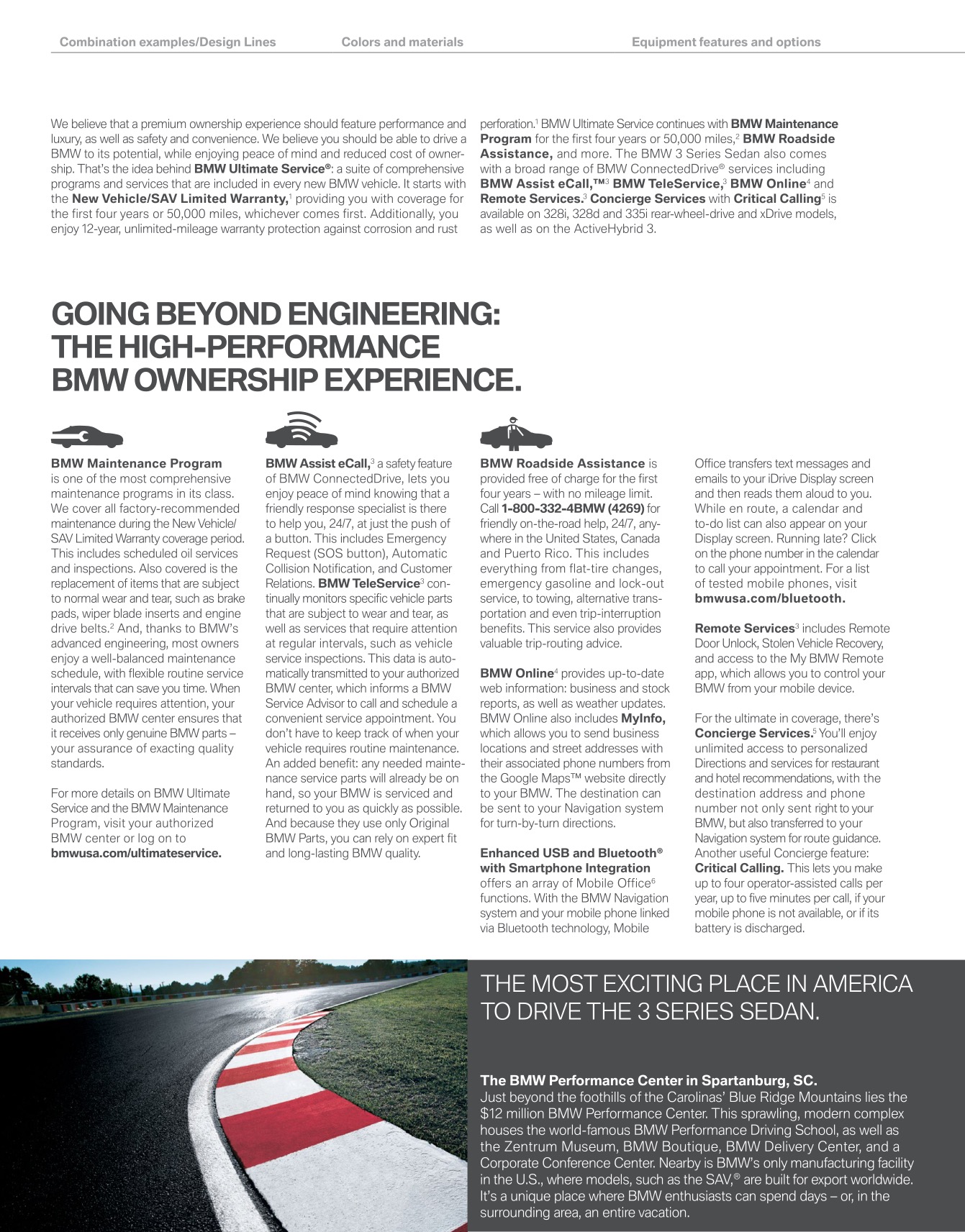 2014 BMW 3-Series Sedan Brochure Page 28